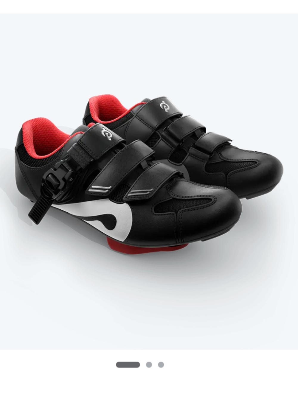 Peloton Indoor Cycling Shoes | Black & Red Unisex 41 (Men 8, Women 10)